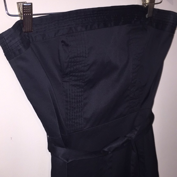 Strapless Navy Dress by RW & CO. - Picture 4 of 8